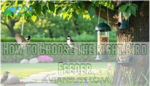 how to choose the right bird feeder