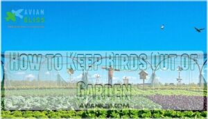 how to keep birds out of garden
