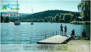 human uses of lakes