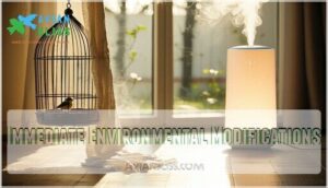 immediate environmental modifications