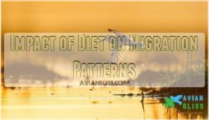 impact of diet on migration patterns
