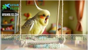 impact of heavy breathing on cockatiel quality of life