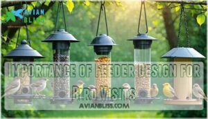 importance of feeder design for bird visits importance of feeder design for bird visits