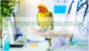 importance of specialized bird care