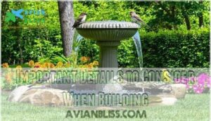 important details to consider when building