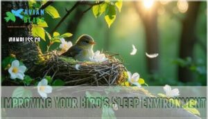 improving your bird's sleep environment improving your bird's sleep environment