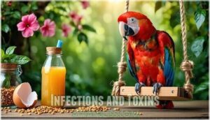 infections and toxins