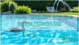 keeping ducks out of pools