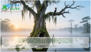 last confirmed sightings