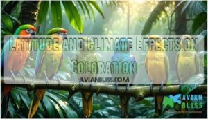 latitude and climate effects on coloration