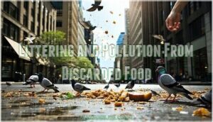 littering and pollution from discarded food