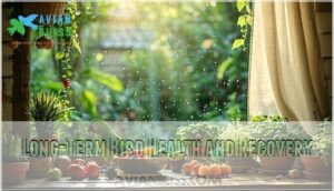 long-term bird health and recovery