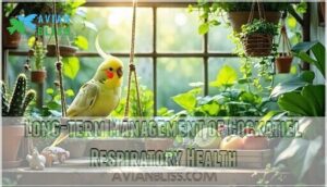 long-term management of cockatiel respiratory health