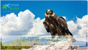 majestic golden eagle