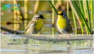 male and female characteristics