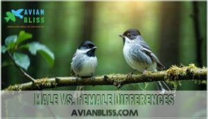 male vs. female differences