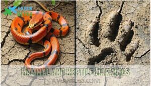 mammal and reptile markings mammal and reptile markings