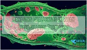 managing challenges in avian aspergillosis treatment