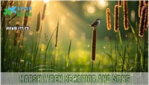 marsh wren behavior and song