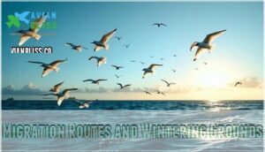 migration routes and wintering grounds