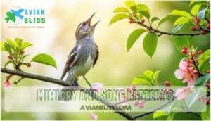 mimicry and song patterns