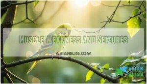 muscle weakness and seizures
