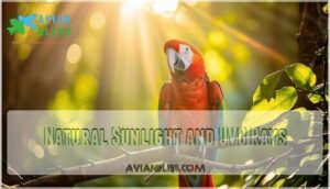 natural sunlight and uvb rays