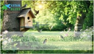 natural vs. artificial materials