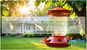 nectar feeders for hummingbirds