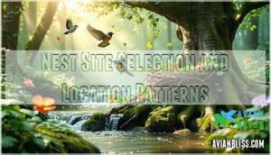 nest site selection and location patterns