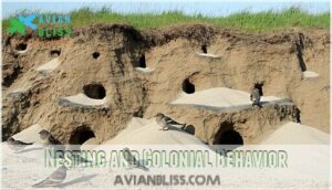 nesting and colonial behavior