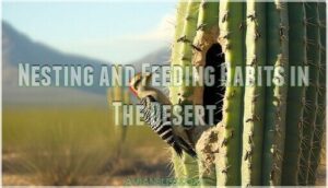 nesting and feeding habits in the desert