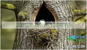 nesting and reproduction