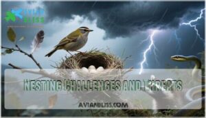 nesting challenges and threats