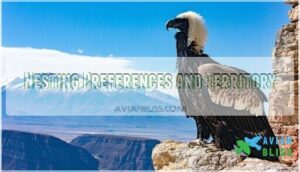 nesting preferences and territory