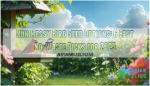 non messy bird seed options