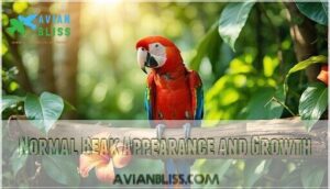 normal beak appearance and growth normal beak appearance and growth