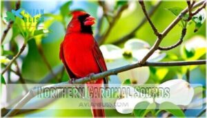 northern cardinal sounds