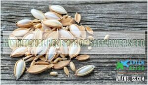 nutritional benefits of safflower seed