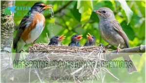 offspring provisioning behaviors