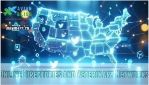 online directories and veterinary networks