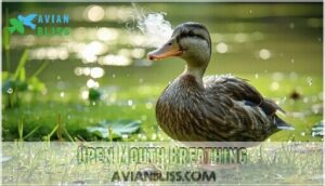 open-mouth breathing