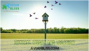 optimal height and location