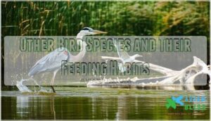 other bird species and their feeding habits