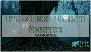 owls as omens of death and misfortune