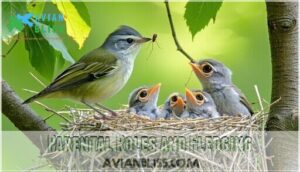 parental roles and fledging