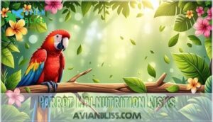 parrot malnutrition risks