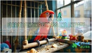parrot panting: stress and anxiety