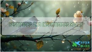 pesticides and insecticides spray