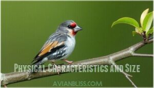 physical characteristics and size